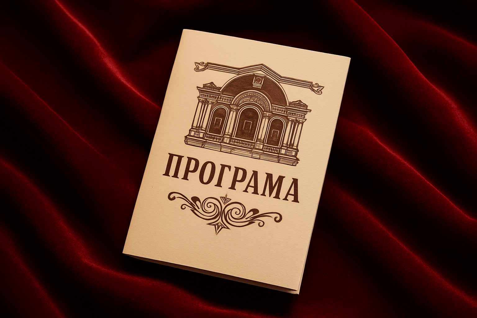 Презентаційне зображення товару: Програмка